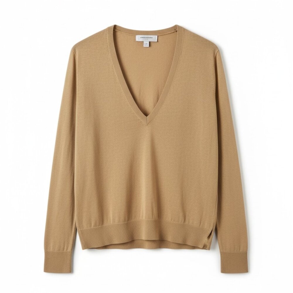 Isaac Mizrahi women's sweater in tan